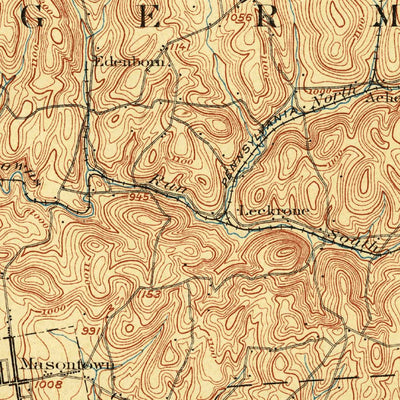 United States Geological Survey Masontown, PA (1903, 62500-Scale) digital map