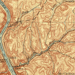 United States Geological Survey Masontown, PA (1903, 62500-Scale) digital map