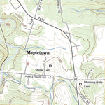 United States Geological Survey Masontown, PA (2023, 24000-Scale) digital map