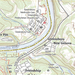 United States Geological Survey Masontown, PA (2023, 24000-Scale) digital map