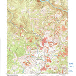 United States Geological Survey Masontown, WV (1997, 24000-Scale) digital map