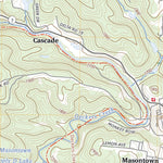 United States Geological Survey Masontown, WV (2023, 24000-Scale) digital map