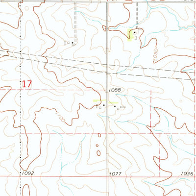 United States Geological Survey Masonville, IA (1973, 24000-Scale) digital map