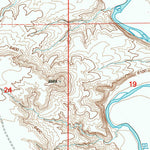 United States Geological Survey Massacre Hill, WY (1996, 24000-Scale) digital map