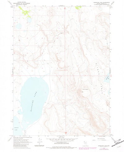 United States Geological Survey Massacre Lake, NV (1966, 24000-Scale) digital map