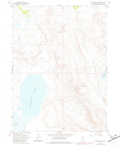 United States Geological Survey Massacre Lake, NV (1966, 24000-Scale) digital map