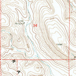 United States Geological Survey Massacre Peak, NM (1964, 24000-Scale) digital map