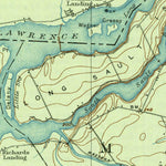 United States Geological Survey Massena, NY (1907, 62500-Scale) digital map