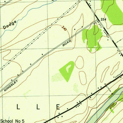 United States Geological Survey Massena, NY (1943, 31680-Scale) digital map