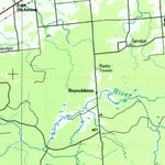 United States Geological Survey Massena, NY (1985, 100000-Scale) digital map