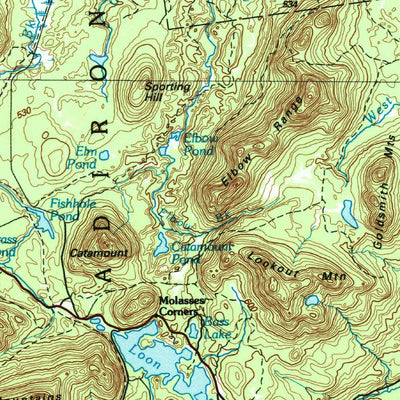 United States Geological Survey Massena, NY (1994, 100000-Scale) digital map