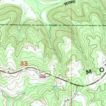 United States Geological Survey Massey, AL (1960, 24000-Scale) digital map