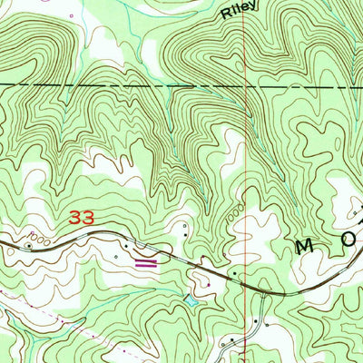 United States Geological Survey Massey, AL (1960, 24000-Scale) digital map