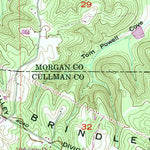 United States Geological Survey Massey, AL (1960, 24000-Scale) digital map