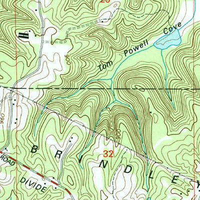 United States Geological Survey Massey, AL (2000, 24000-Scale) digital map