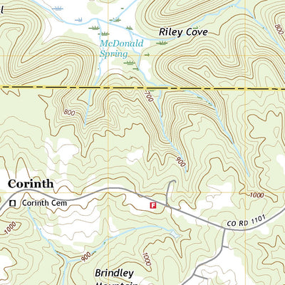 United States Geological Survey Massey, AL (2021, 24000-Scale) digital map
