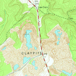 United States Geological Survey Massey Hill, GA (1973, 24000-Scale) digital map