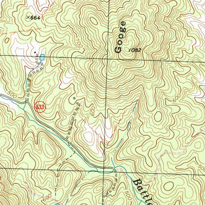 United States Geological Survey Massies Corner, VA (1994, 24000-Scale) digital map