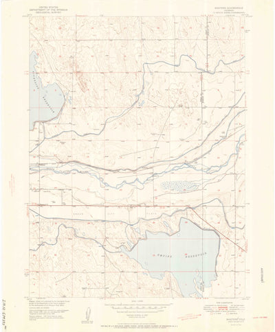 United States Geological Survey Masters, CO (1951, 24000-Scale) digital map