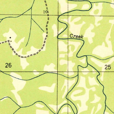 United States Geological Survey Masterson Mill, AL (1936, 24000-Scale) digital map