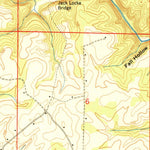 United States Geological Survey Masterson Mill, AL (1951, 24000-Scale) digital map