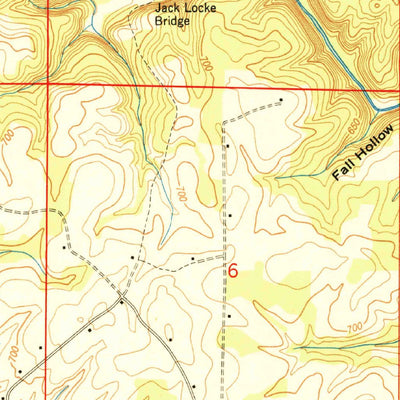 United States Geological Survey Masterson Mill, AL (1951, 24000-Scale) digital map