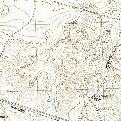 United States Geological Survey Masterson, TX (1953, 24000-Scale) digital map