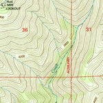 United States Geological Survey Mastodon Mountain, ID (1995, 24000-Scale) digital map