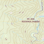 United States Geological Survey Mastodon Mountain, ID (2020, 24000-Scale) digital map