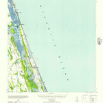 United States Geological Survey Matanzas, FL (1943, 62500-Scale) digital map