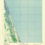 United States Geological Survey Matanzas, FL (1944, 62500-Scale) digital map