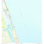 United States Geological Survey Matanzas Inlet, FL (1956, 24000-Scale) digital map
