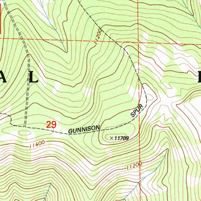 United States Geological Survey Matchless Mountain, CO (2001, 24000-Scale) digital map