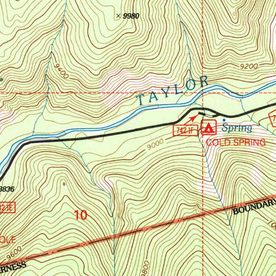 United States Geological Survey Matchless Mountain, CO (2001, 24000-Scale) digital map