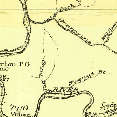 United States Geological Survey Matewan, WV-KY-VA (1909, 48000-Scale) digital map