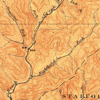 United States Geological Survey Matewan, WV-KY-VA (1917, 62500-Scale) digital map