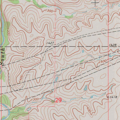 United States Geological Survey Matfield Green, KS (1973, 24000-Scale) digital map