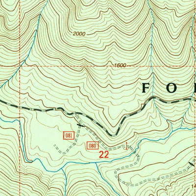 United States Geological Survey Matheny Ridge, WA (1995, 24000-Scale) digital map
