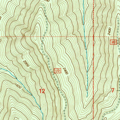 United States Geological Survey Matheny Ridge, WA (1995, 24000-Scale) digital map