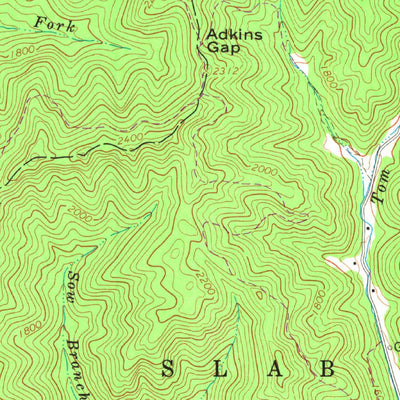 United States Geological Survey Matheny, WV (1967, 24000-Scale) digital map