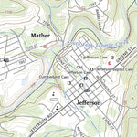 United States Geological Survey Mather, PA (2023, 24000-Scale) digital map