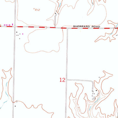 United States Geological Survey Matherville, IL (1953, 24000-Scale) digital map