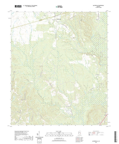 United States Geological Survey Matherville, MS (2020, 24000-Scale) digital map