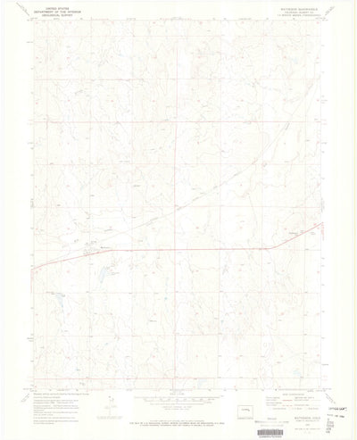 United States Geological Survey Matheson, CO (1970, 24000-Scale) digital map