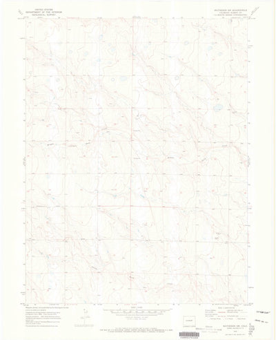 United States Geological Survey Matheson SW, CO (1970, 24000-Scale) digital map