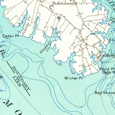 United States Geological Survey Mathews, VA (1916, 62500-Scale) digital map