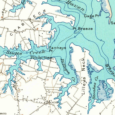 United States Geological Survey Mathews, VA (1916, 62500-Scale) digital map