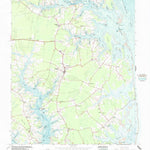 United States Geological Survey Mathews, VA (1965, 24000-Scale) digital map