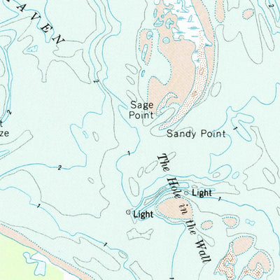 United States Geological Survey Mathews, VA (1965, 24000-Scale) digital map