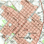 United States Geological Survey Mathis, TX (1979, 24000-Scale) digital map